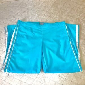 Nike Aqua Joggers with White Accents
